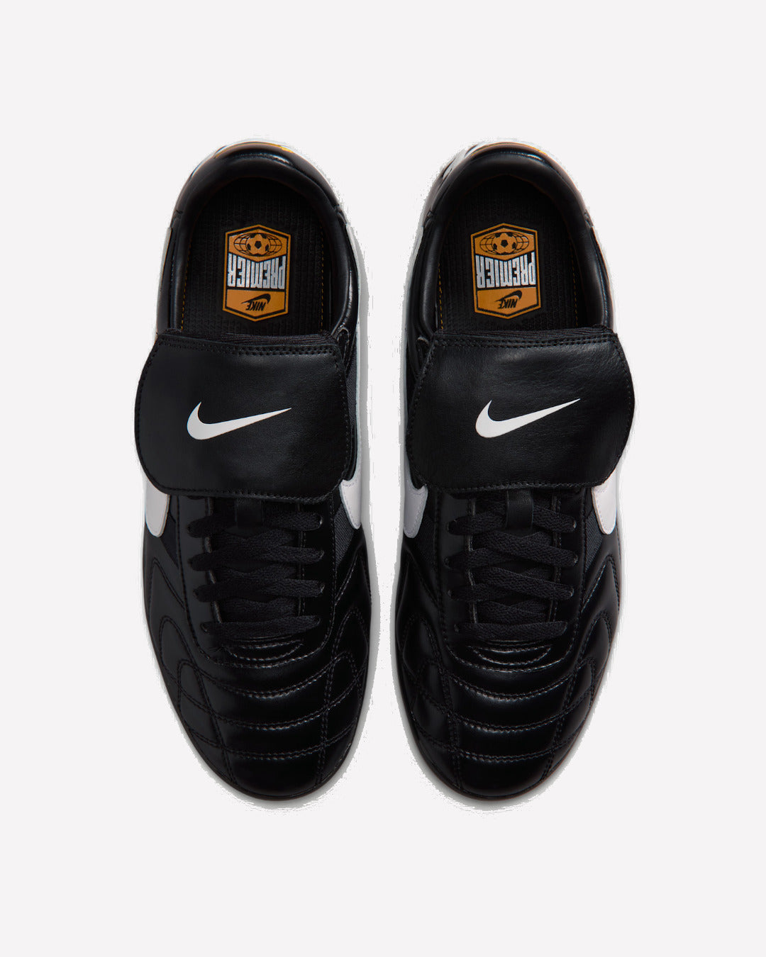 Nike Cryoshot Tiempo Premier 1994 Black White — vista superior
