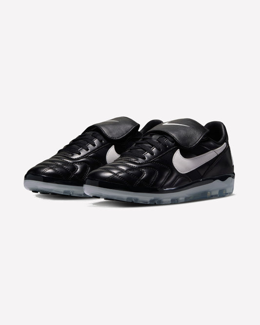 Nike Cryoshot Tiempo Premier 1994 Black White — detalle del logo