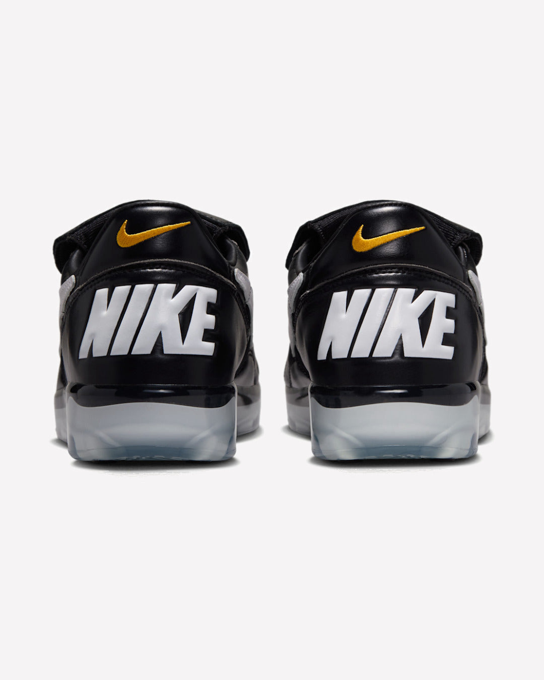 Nike Cryoshot Tiempo Premier 1994 Black White — detalle del talón