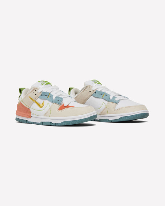 Nike Dunk Low Disrupt 2 Easter Pastel — vista de la suela
