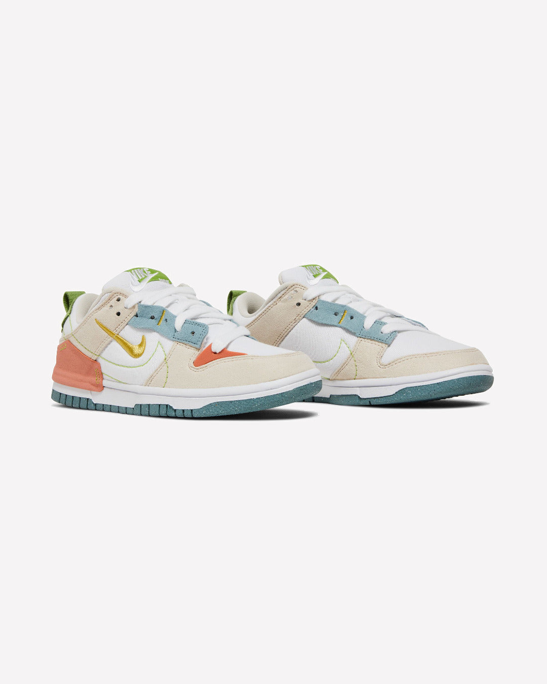 Nike Dunk Low Disrupt 2 Easter Pastel — vista de la suela