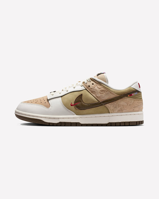 Nike Dunk Low Pegasus Pack Linen Phantom — vista lateral