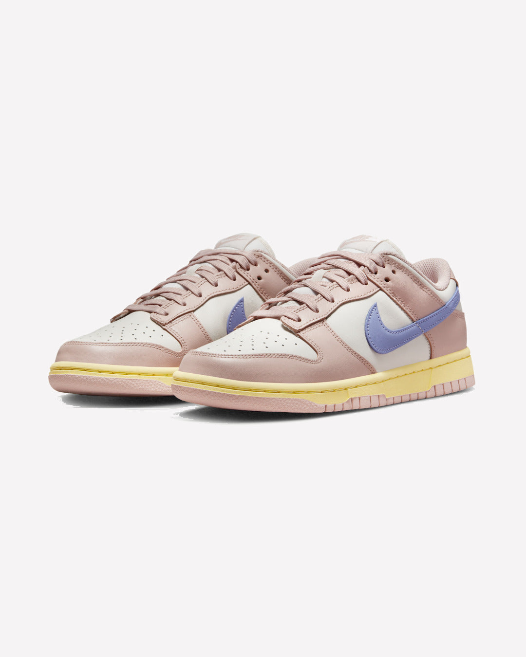 Nike Dunk Low Pink Oxford — vista de la suela