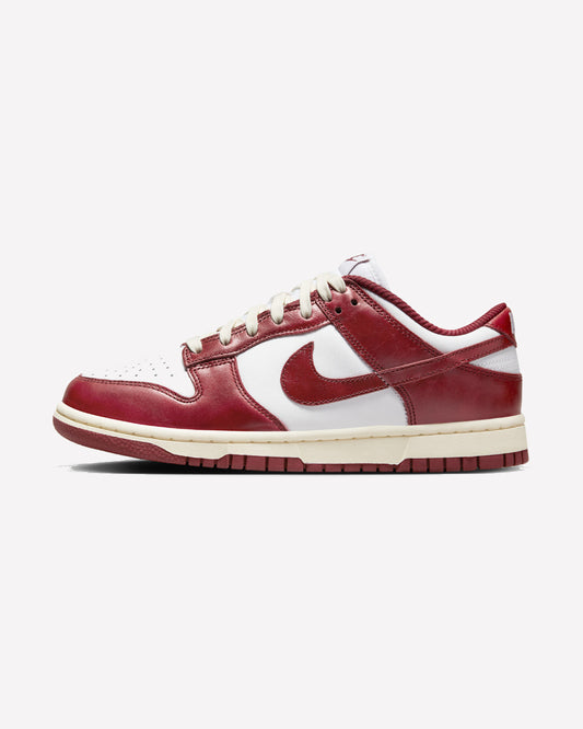 Nike Dunk Low PRM Vintage Team Red — Vista lateral