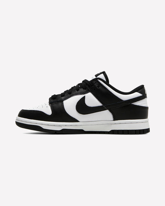 Nike Dunk Low Retro White Black Panda — vista lateral