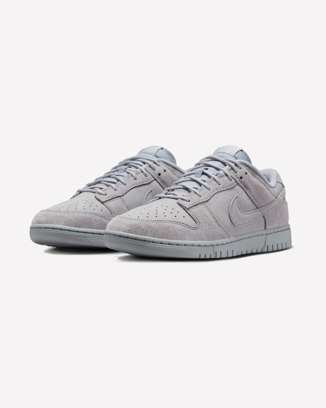 Nike Dunk Low SE Wolf Grey — detalle del upper