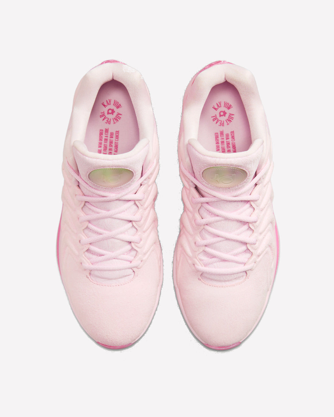 Nike KD 17 NRG Aunt Pearl — vista del talón