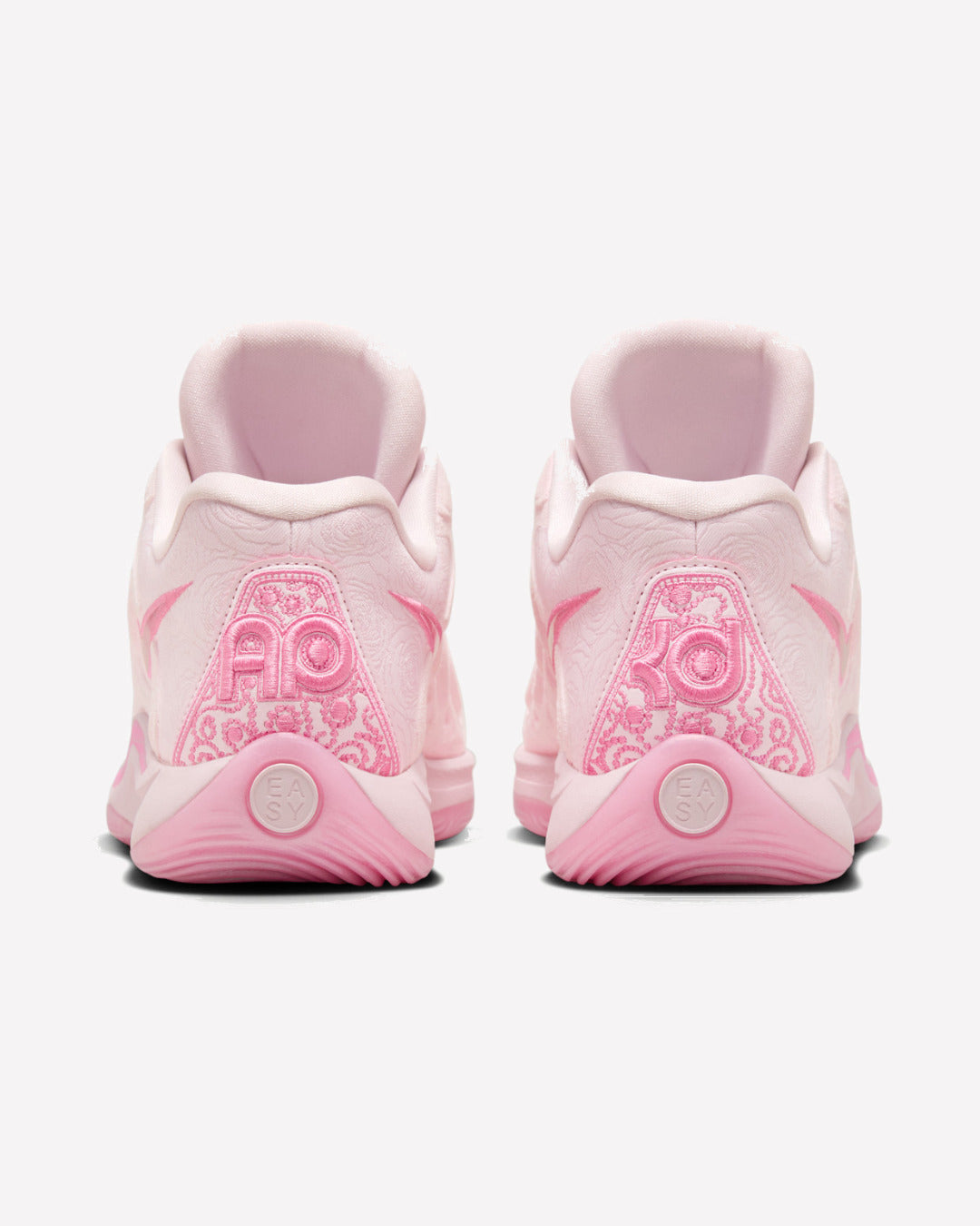 Nike KD 17 NRG Aunt Pearl — detalle del logo