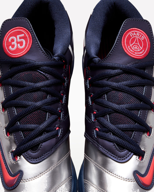 Nike KD 6 PSG Paris Saint-Germain Metallic Silver Navy — par completo