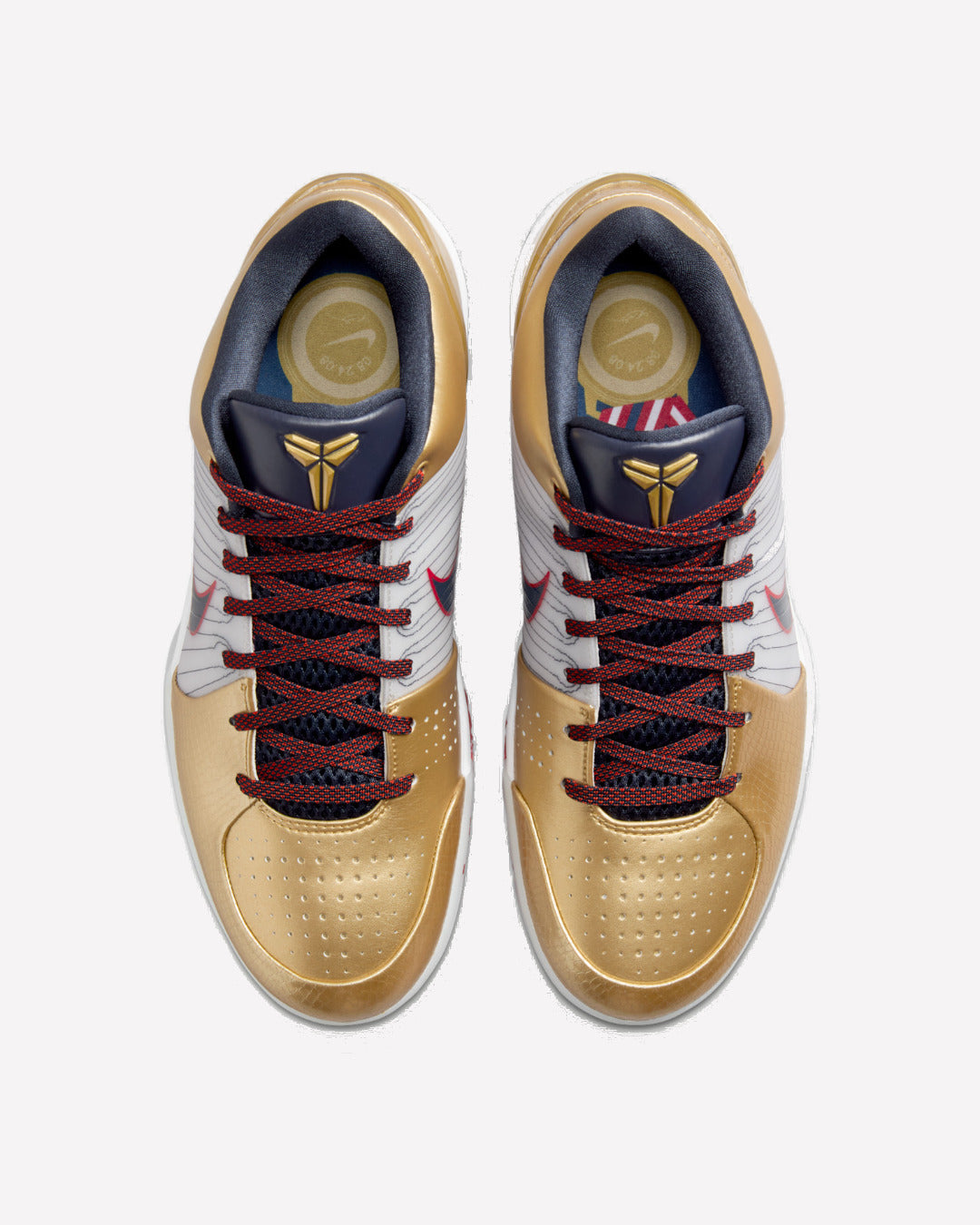 Nike Kobe 4 Protro Gold Medal — vista superior