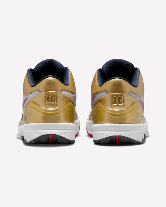 Nike Kobe 4 Protro Gold Medal — detalle del talón