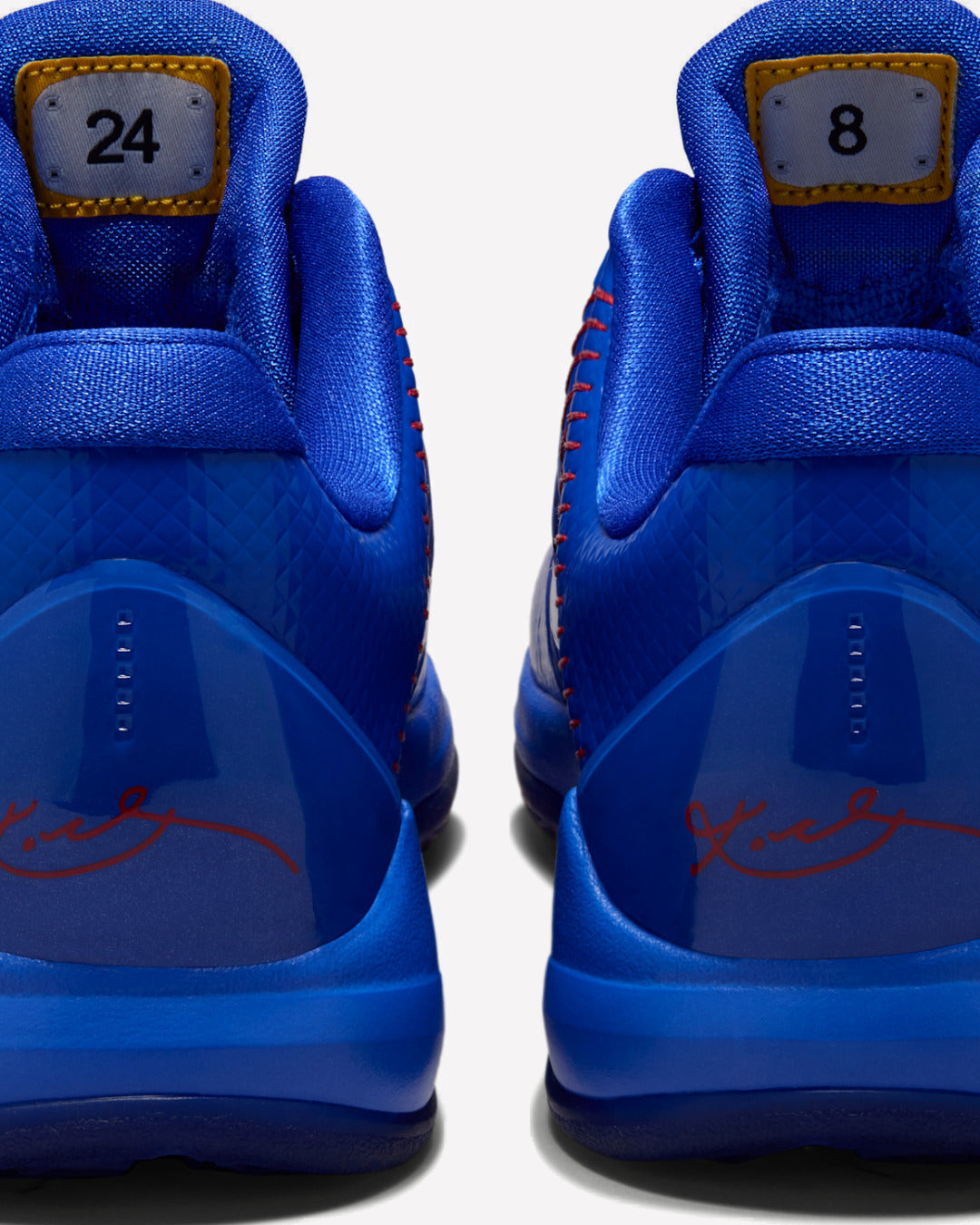 Nike Kobe 5 Dodgers (GS) — detalle del upper