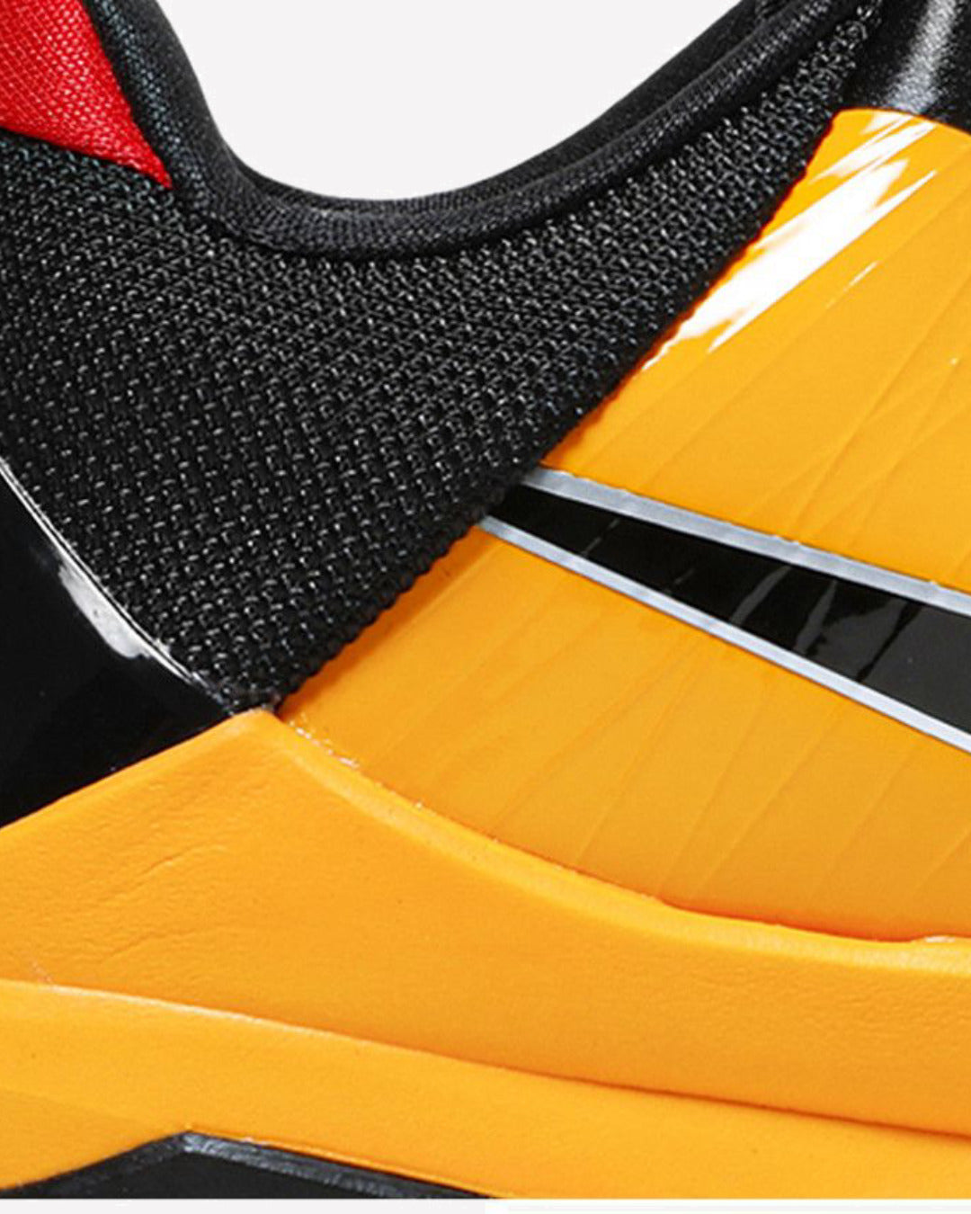 Nike Kobe 5 Protro Bruce Lee — detalle de la suela