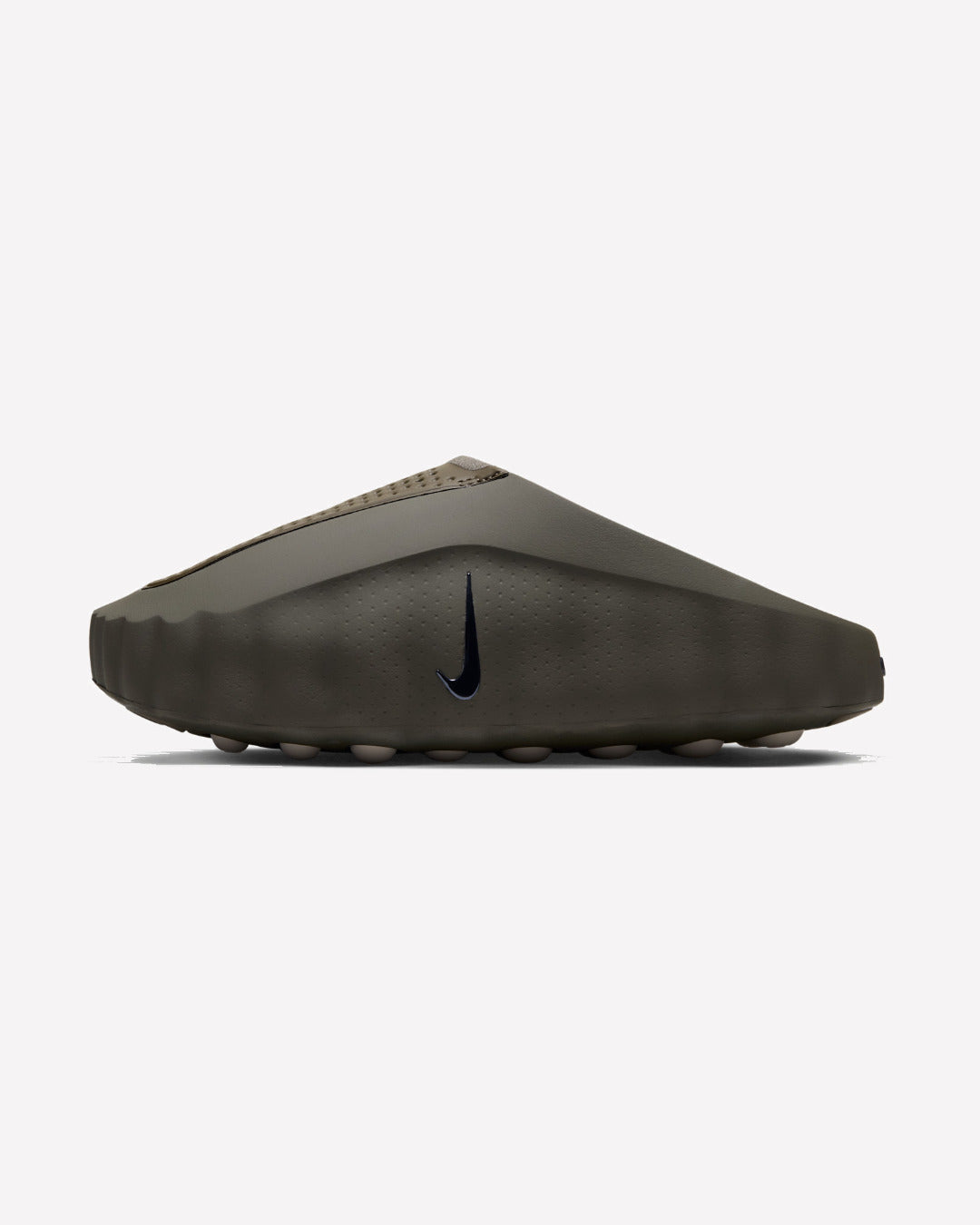 Nike Mind 001 Slide Tarp Green — vista lateral