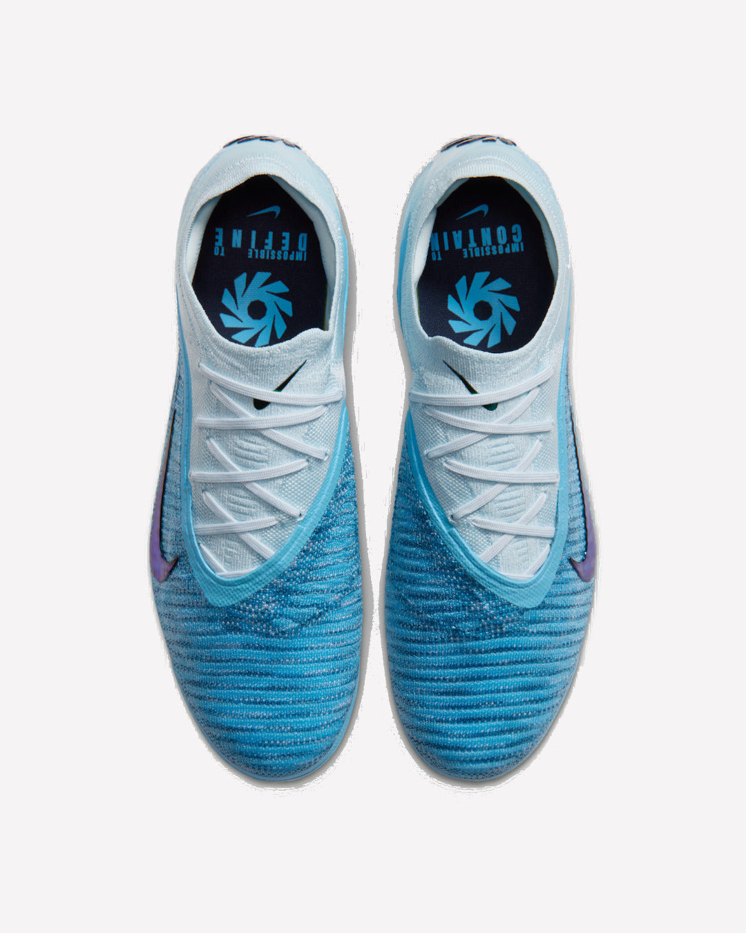Nike Phantom 6 Low Elite FG Erling Haaland Baltic Blue — vista superior