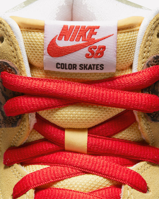 Nike SB Dunk High Color Skates Kebab and Destroy — vista de la suela