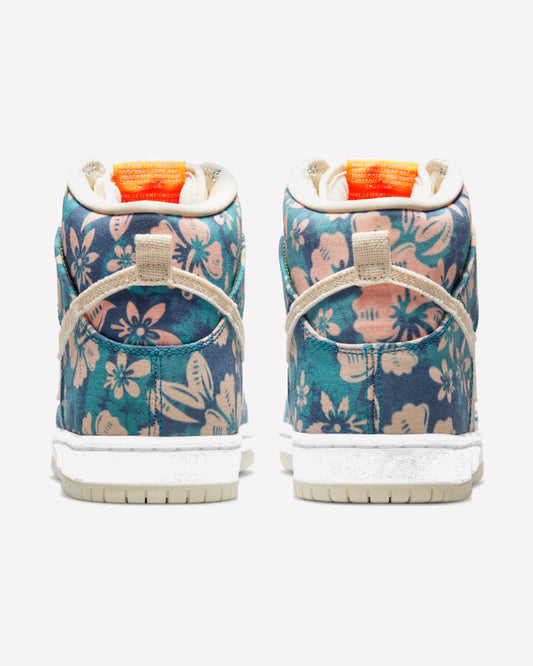 Nike SB Dunk High Hawaii — Perfil derecho