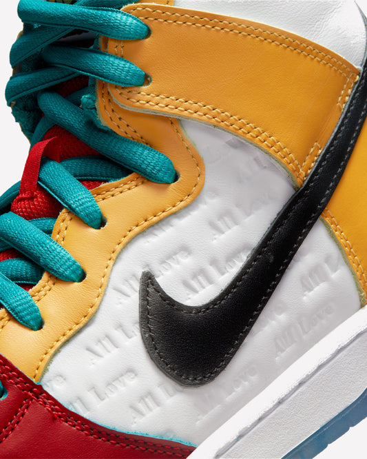 Nike SB Dunk High Pro froSkate All Love — vista lateral opuesta