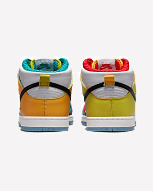 Nike SB Dunk High Pro froSkate All Love — detalle de la suela