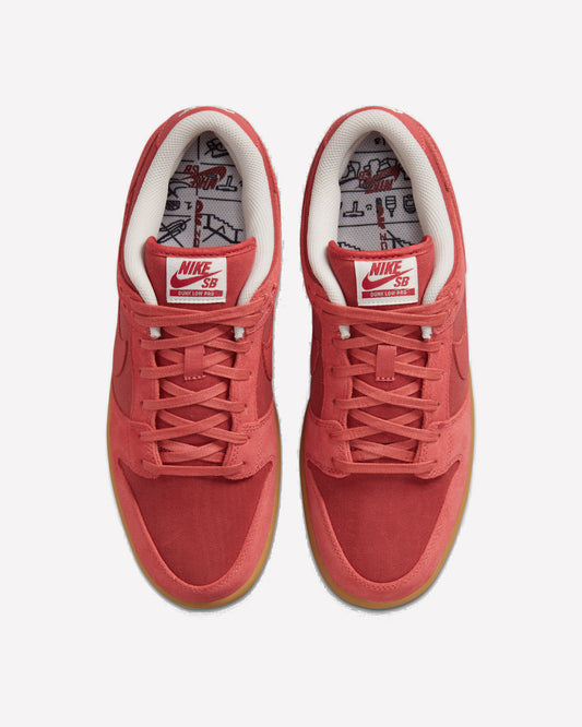 Nike SB Dunk Low Adobe — vista del talón