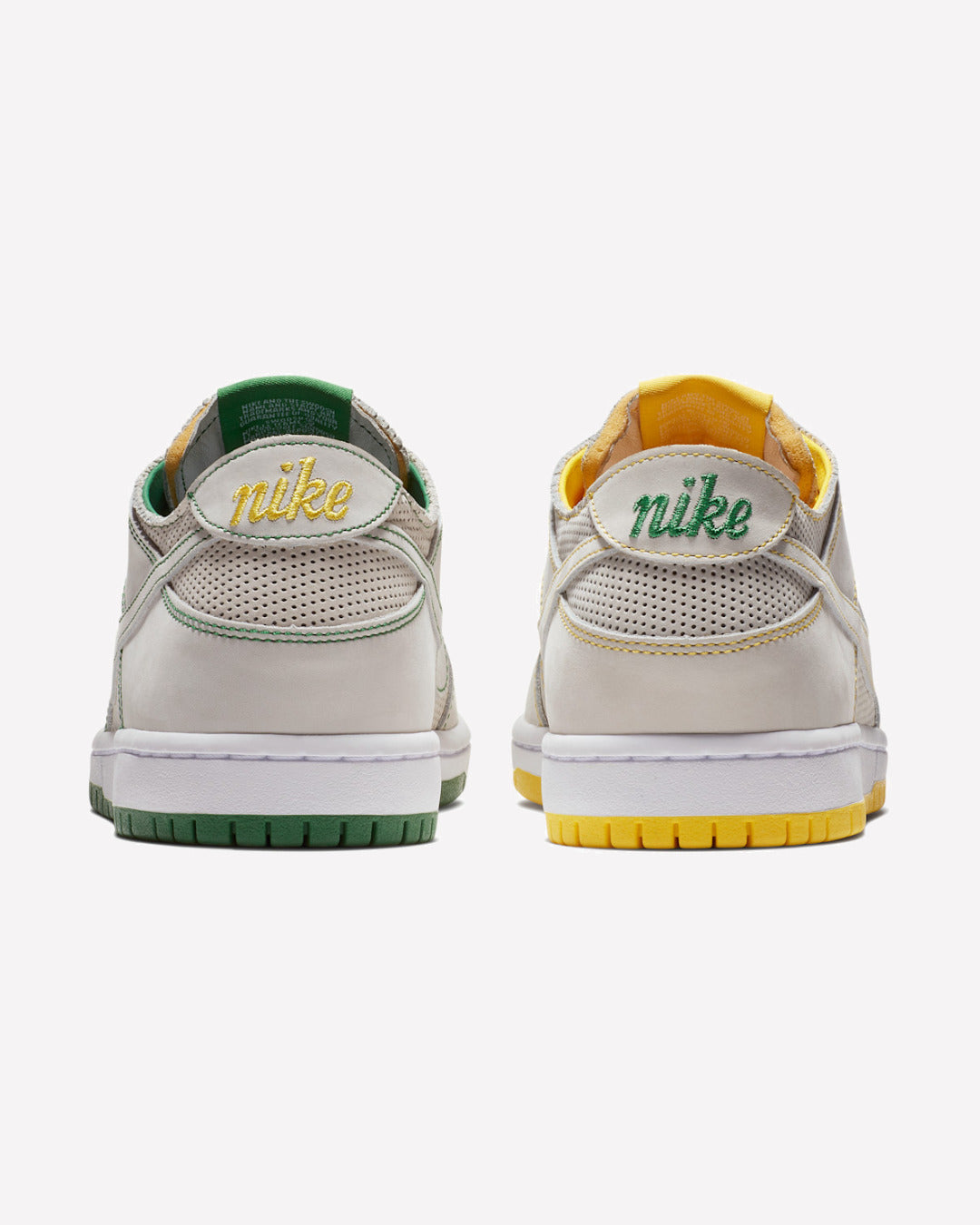 Nike SB Dunk Low Decon Ishod Wair Mismatch — detalle del logo