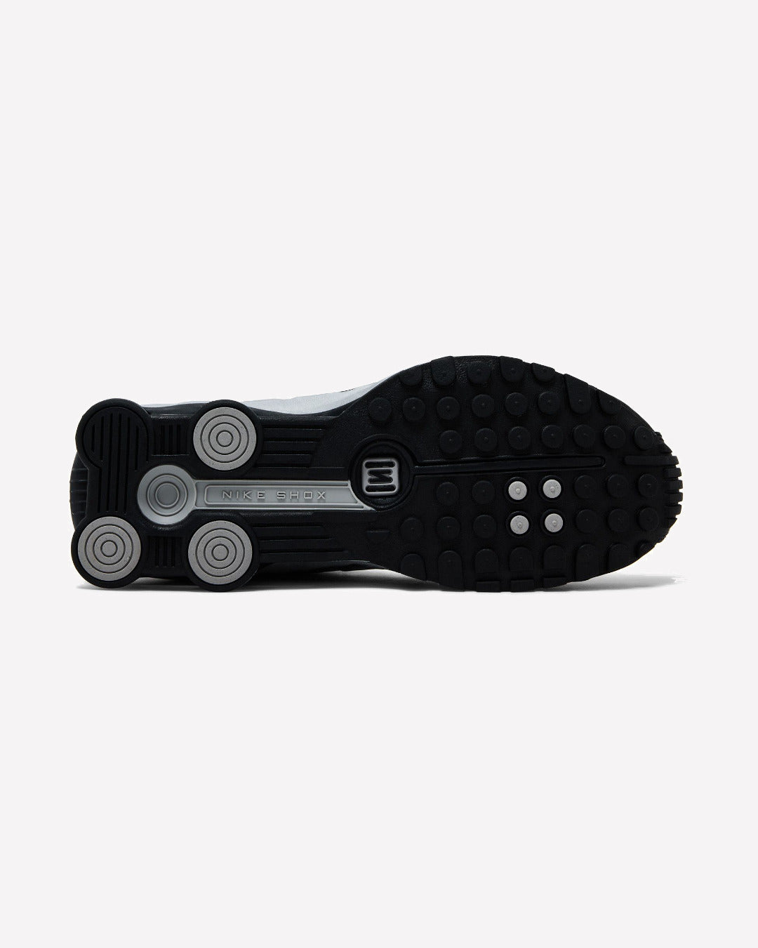 Nike Shox R4 Metallic Silver Black