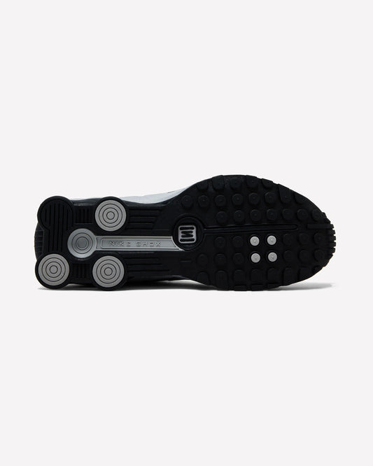 Nike Shox R4 Metallic Silver Black