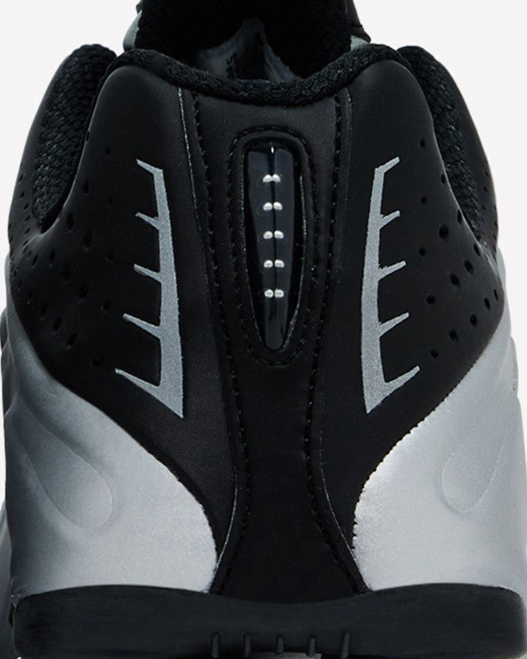 Nike Shox R4 Metallic Silver Black