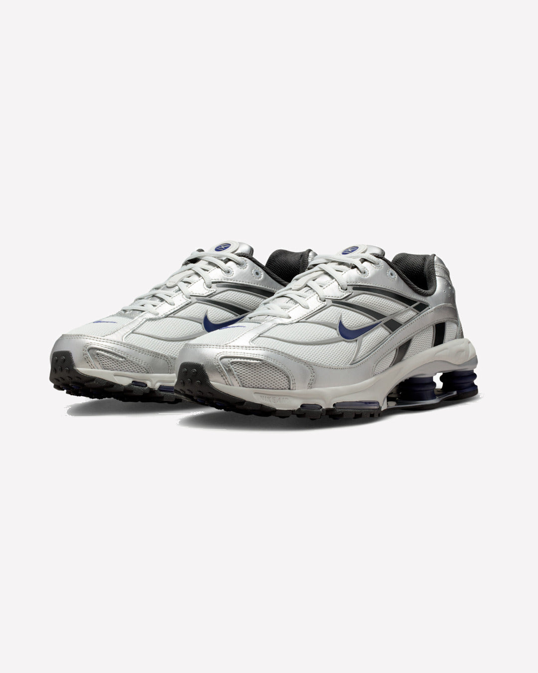 Nike Shox Ride 2 Photon Dust Metallic Silver Navy