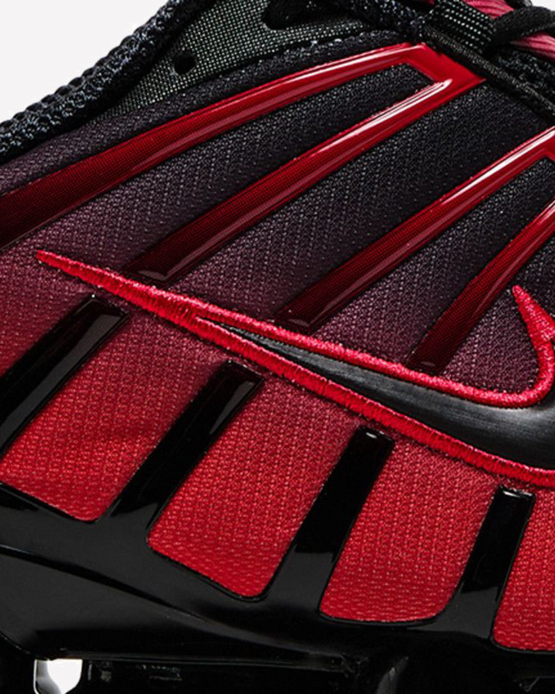 Nike Shox TL Black University Red Gradient
