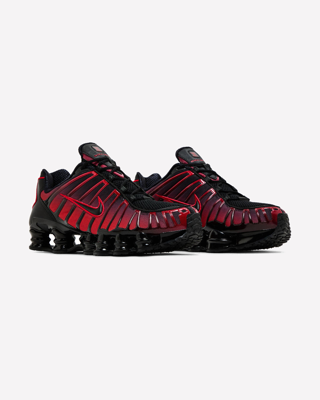 Nike Shox TL Black University Red Gradient