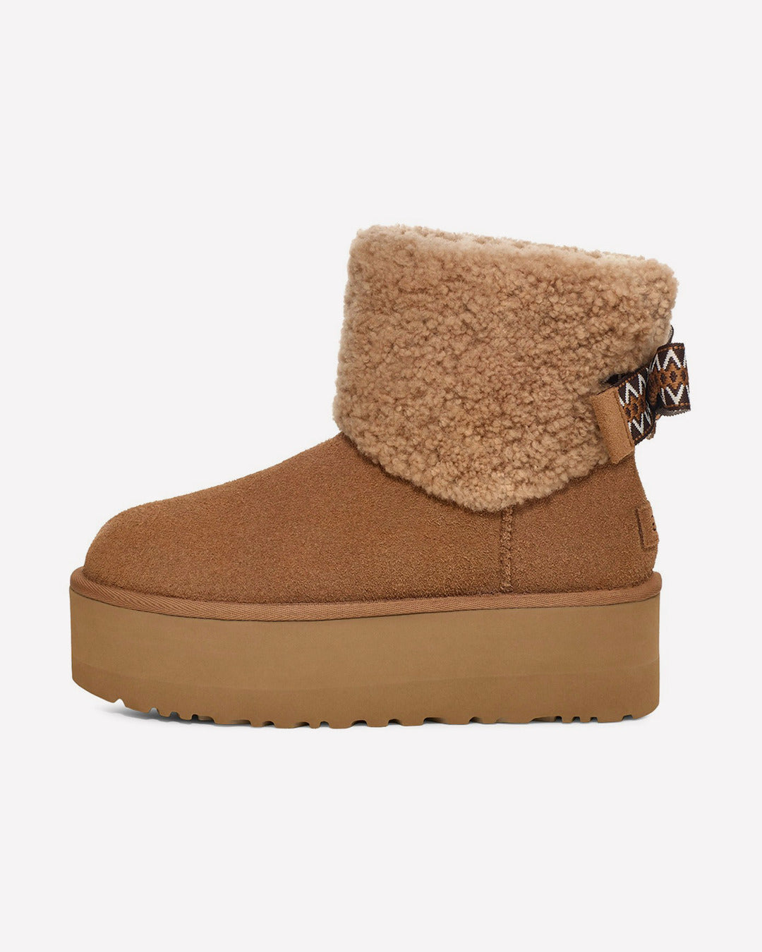 UGG Classic Mini Maxi Curly Boot Chestnut (Women's)