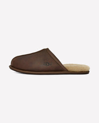 UGG Scuff Leather Slipper Tan