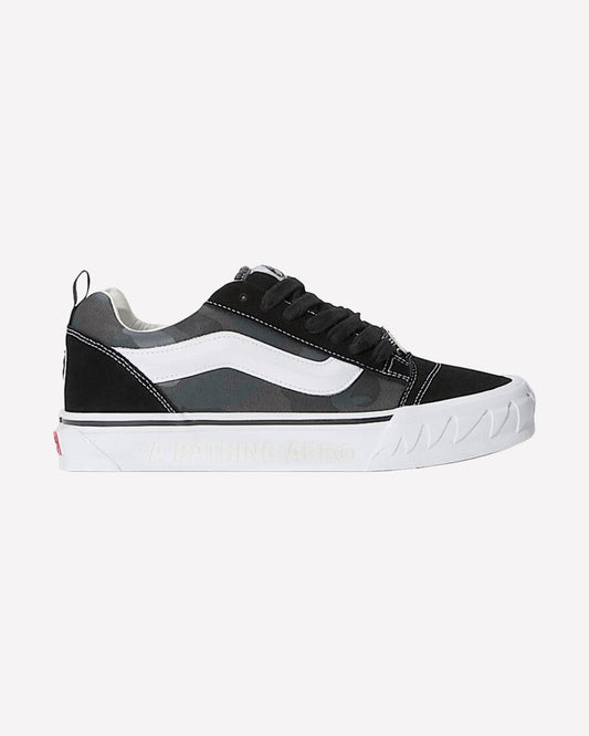 Vans Knu Skool Bape Camo Black — Vista frontal