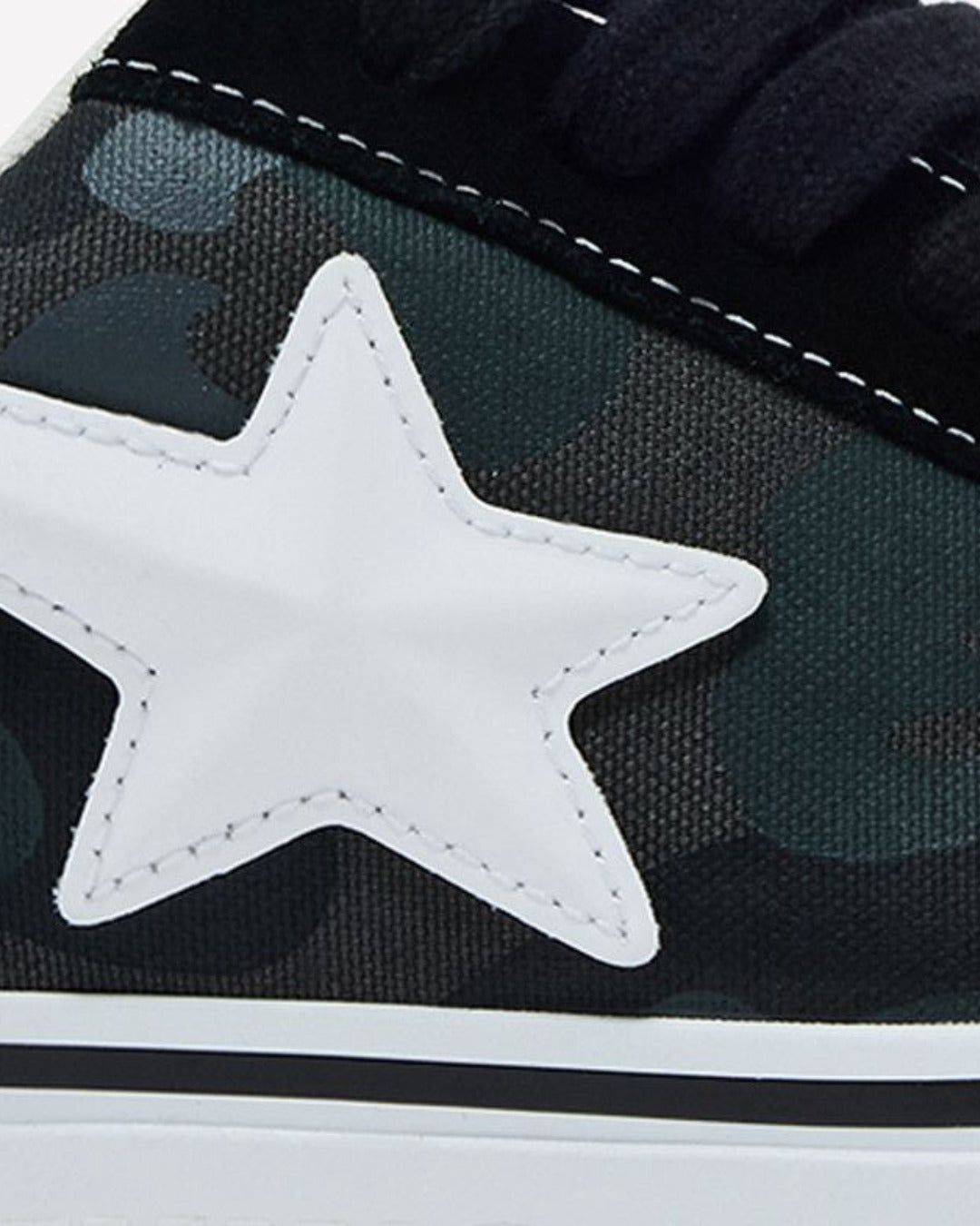 Vans Knu Skool Bape Camo Black — Detalle de la suela