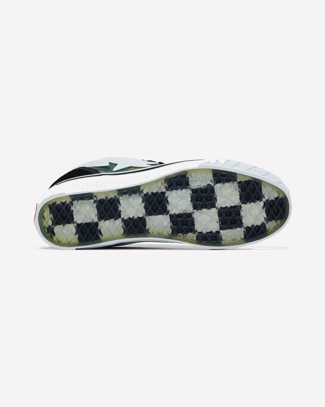Vans Knu Skool Bape Camo Green — vista superior