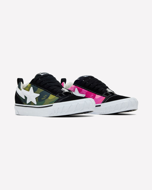 Vans Knu Skool Bape Camo Green — detalle del lateral