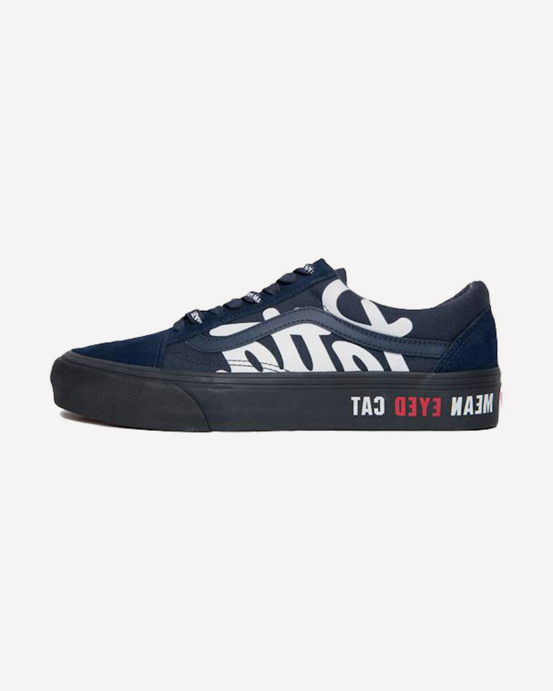 Vans UA Old Skool VLT LX Patta Mean Eyed Cat Salute Navy